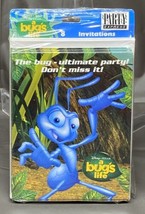 Vintage Disney Pixar A Bugs Life Party Express Hallmark Invitations 8 ct - $2.49