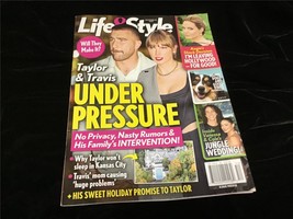 Life &amp; Style Magazine Dec 25, 2023 Taylor &amp; Travis Under Pressure,Angelina Jolie - £7.00 GBP