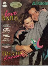1987 Vintage Patons Love Knitting Magazine with patterns, instructions 1... - $4.00