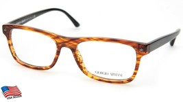 New Giorgio Armani Ar 7131 5597 Brown Eyeglasses Frame AR7131 53-17-145mm Italy - $142.08