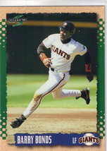 1995 Score Pinnacle - Barry Bonds - San Francisco Giants - #30 - Baseball Card - $1.97