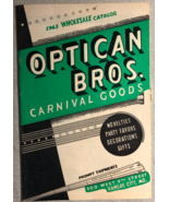 OPTICAN BROS. CARNIVAL GOODS 1963 illustrated 72-page catalog with prices - $363.02 MXN