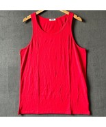 Coofandy Tank Top Red Sleeveless Y-Back Gym Fitness T-Shirt - Men&#39;s Size... - $16.82 CAD