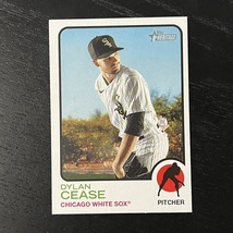 2022 Topps Heritage Baseball Dylan Cease Base #45 Chicago White Sox - £1.58 GBP
