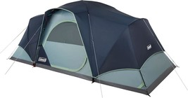 Coleman Skydome Xl Family Camping Tent, 8/10/12 Person Dome Tent, Blue Nights - £163.71 GBP