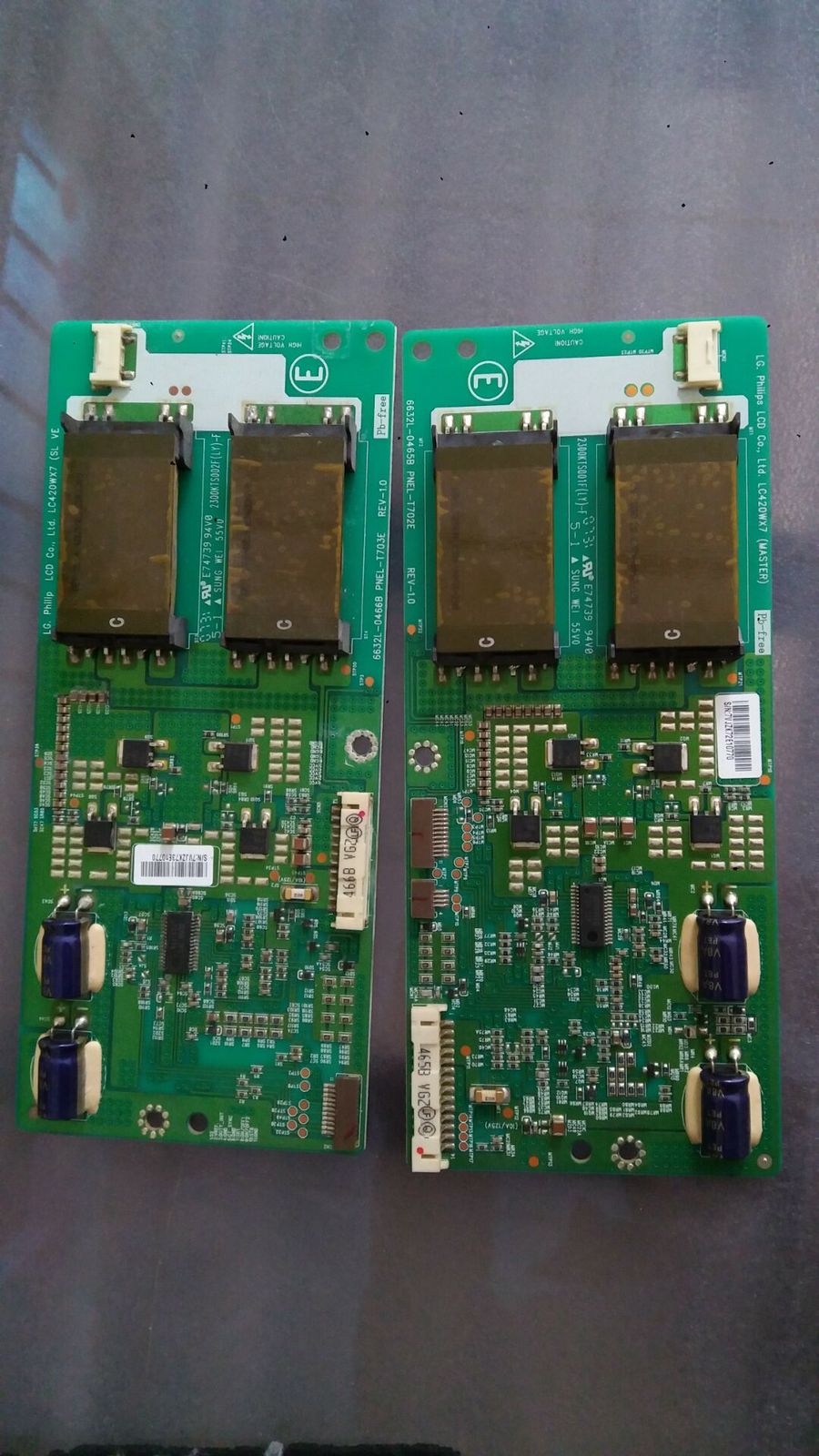 Primary image for LG Voltage Board LC420WX7 6632L-0448A MASTER 6632L-0449A Slave