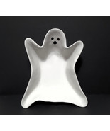NEW Pottery Barn Large Ghost Shaped Halloween Candy Bowl 13.5&quot; w x 15.75... - £90.33 GBP