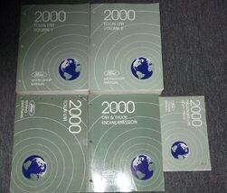 2000 LINCOLN TOWN CAR Service Shop Repair Manual Set W EWD + MORE FACTOR... - $4,562.14 MXN