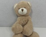 Angel Dear plush tan teddy bear floppy beanbag stuffed toy fun bath inc - £10.61 GBP