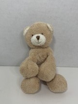 Angel Dear plush tan teddy bear floppy beanbag stuffed toy fun bath inc - £10.62 GBP