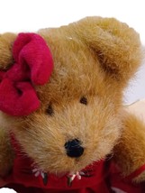BOYDS BEAR  PLUSH THE HEAD BEAN COLLECTION &quot;MISS HUGABY&quot; &quot;THINKIN OF YA&quot;... - $7.50