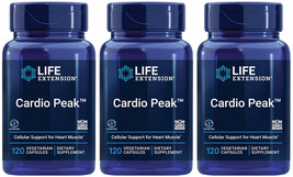 Cardio Peak Heart Muscle Health 360 Vege Capsule Life Extension - £64.50 GBP