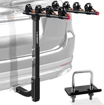 4 Bike Rack Bicycle Carrier Racks Hitch Mount Double Foldable Rack For Cars, - $116.99