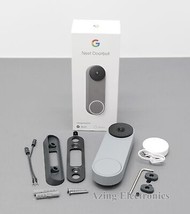 Google Nest GA03696-US Doorbell Wired (2nd Generation) - Ash  - £70.35 GBP