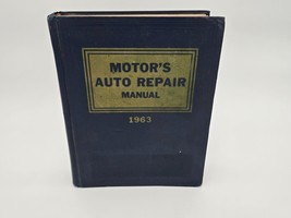 Motor&#39;s Auto Repair Manual 1963  Covers Mechanical Specs 1953 - 1963 26t... - $21.28