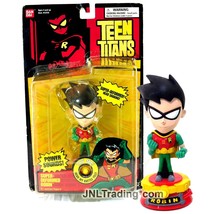 Year 2003 Dc Teen Titans Go! 5 Inch Electronic Figure : SUPER-DEFORMED Robin - £35.54 GBP