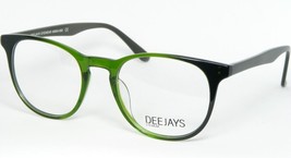 Deejays 60854 500 Transparent Green Eyeglasses Glasses Frame 48-20-140mm Germany - £39.53 GBP