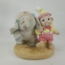 Dreamsicles 1996 By Kristin Opening Night Elephant &amp; Clown Figurine #DA252 Pdheg - £11.17 GBP