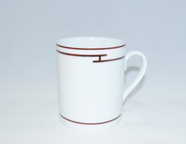 Hermes Rhythm Mug Cup Rotes Porzellangeschirr R90 - $189.48