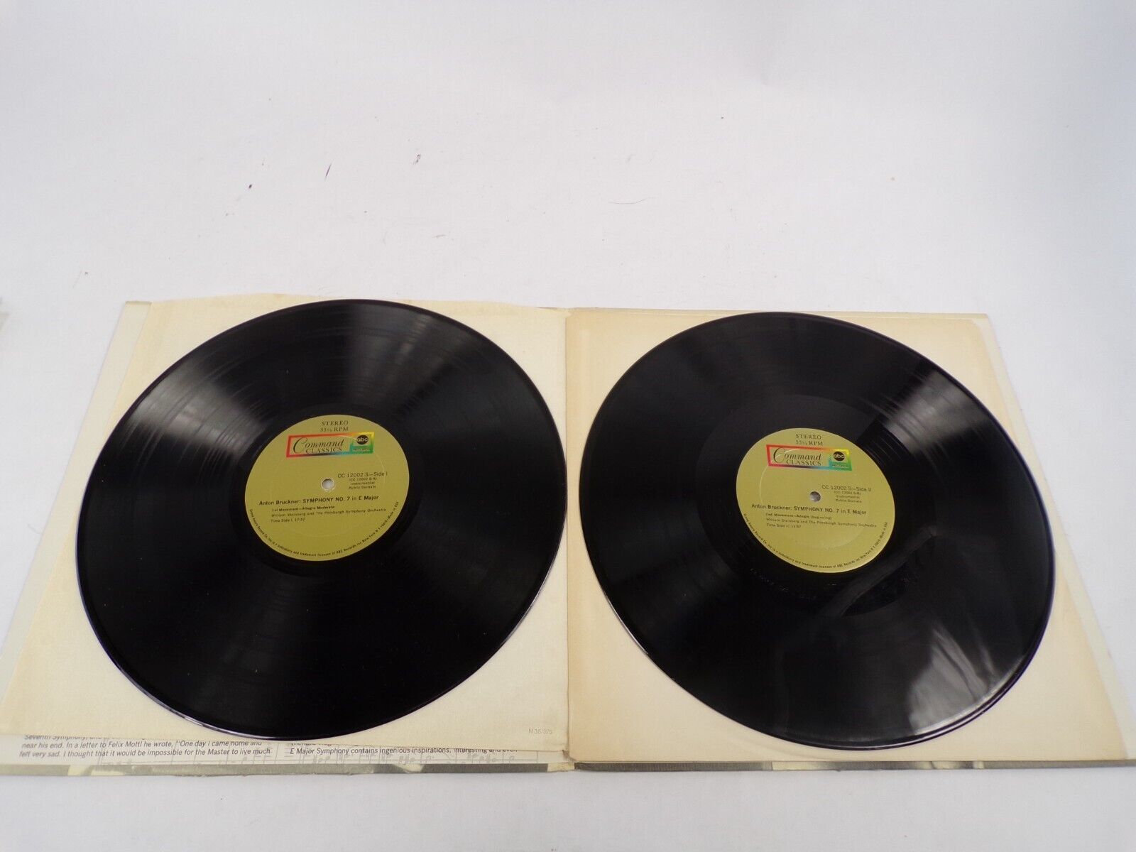 Bruckner William Steinberg The Pittsburgh Symphony Orchestra Overture In G Minor Item image 3