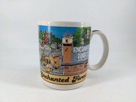 Vintage Enchanted Forest Coffee Tea Mug Cup Old Forge NY - £11.95 GBP
