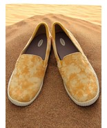 Dr Scholl&#39;s Jot It Down Canvas Slip On Shoes Size 6M Yellow Gold Be You ... - $451.16 MXN