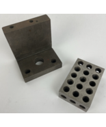 Vintage Machinist 1-2-3 Block + 90 Degree Angle Block - LOOK - $364.34 MXN