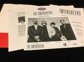 Smithereens “Blow Up” Album Release Orig Press Kit w/Photo &amp; Biography - $20.00