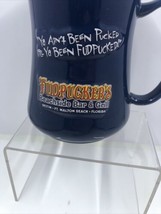 FudPucker’s Destin Ft. Walton Florida Blue Green 3D Coffee Mug Cup “PUCK... - $19.75
