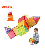 VEVOR 121PCS Magnetic Building Blocks Set Construction Puzzle Magnetic S... - $38.33 CAD+