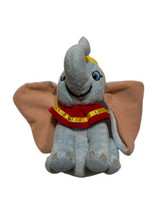 Disney Authentic Original 8&quot; Baby Dumbo Plush Stuffed Animal Toy Friend - £10.41 GBP
