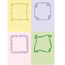 Embossing Folders Set Of Four Playful Squares Card Making Ideas Crafts Arts - $6.99