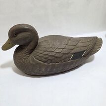 Vintage Ariduk MALLARD Duck Decoy General Fibre Company St Louis MO #3 - $28.47