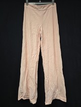 Ralph Lauren Charmain Pants Light Pink Silk Wide Leg Size 4 Made In U.S.A. - $108.95