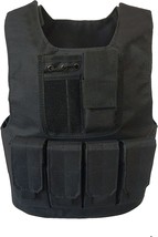 UNIVIVO Kids Tactical Vest Children Outdoor CS Shooting Protection Gear Combat - £31.59 GBP