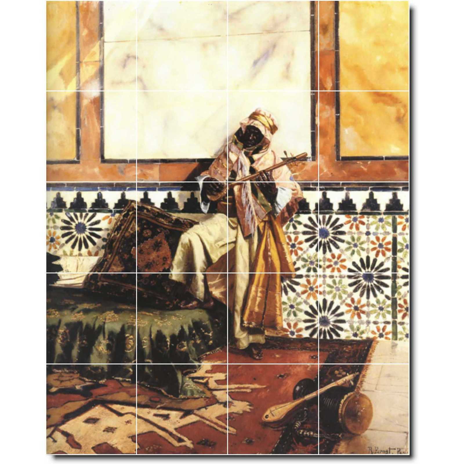 Ernst rudolf gnaoua in a north african interior