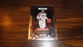 2023-24 Panini Prizm Monopoly Russell Westbrook Basketball Card Clippers #38 - £3.81 GBP