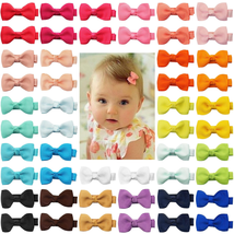 CÉLLOT Baby Hair Clips 50 Pieces 25 Colors in Pairs Baby Girls Fully Lined Baby  - £11.40 GBP