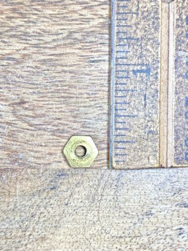New Haven Clock Movement Plate Nut (See Pics to ID Mvmt) (KD2186)