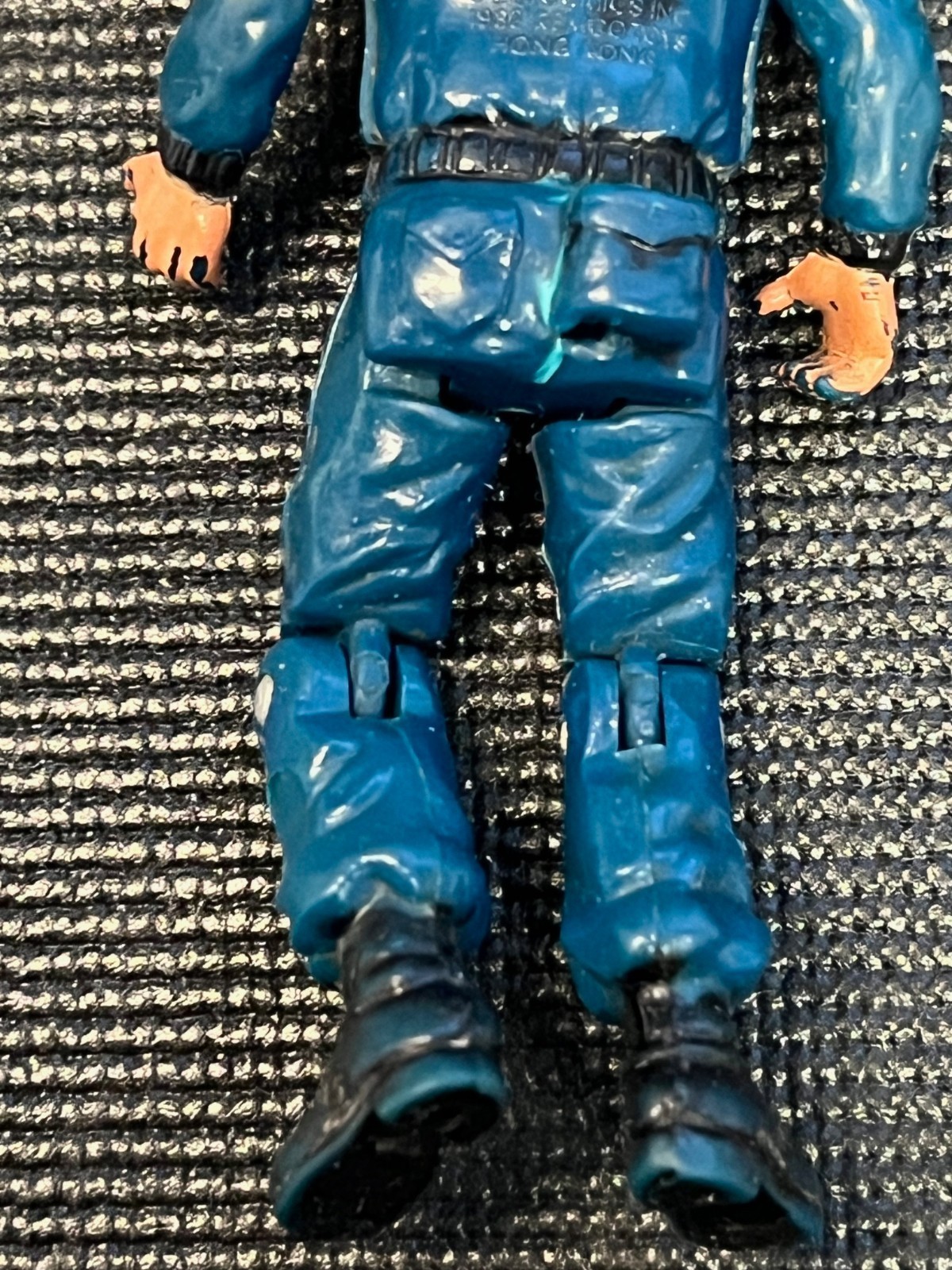 Remco DC Comics Sgt Rock Airman Action Figure Blue Hong Kong Vintage 1982 Item image 4