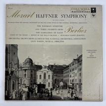 National Orchestral Association Mozart/Berlioz Vinyl LP Record Album ML 5176 - £23.67 GBP
