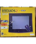 intuos2 From WACOM Professional Graphics Tablet 9x12 W/ Pen Tools 4D Mouse *New - $3,166.86 MXN