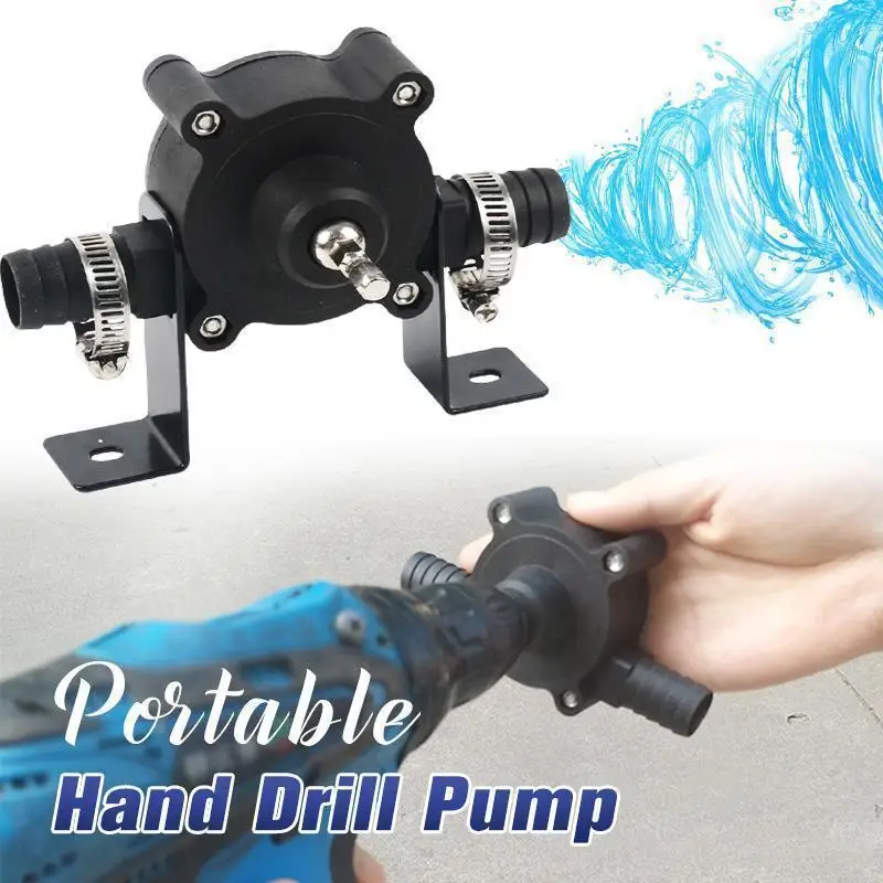 House Home 1pcs Portable Hand Electric Drill Pump Self Priming Water Tra... - £19.98 GBP