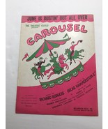 VINTAGE SHEET MUSIC - YOU&#39;LL NEVER WALK ALONE from CAROUSEL 1945 - £7.39 GBP