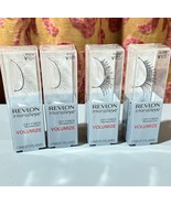 4 Revlon Intensifeye OxyFiber Technology Volumize False Eyelashes V101 V105 - $17.60