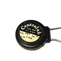 300pf 1kv Centralab Black Disc Capacitor - $4.56