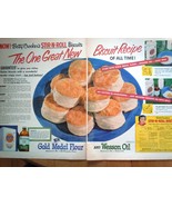 Betty Crocker Gold Medal Flour Biscuits Print Magazine Advertisement  1950 - $5.99