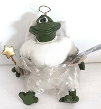 Russ Dream Weaver Angel Fairy Frog With Wand Figure Kathleen Kelly Hang Tag - £12.20 GBP