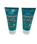Bath &amp; Body Works Mermaid Off Duty Seaweed Body Cream 2.5 Oz Lot Of 2 New  - $75.22 CAD