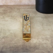 Yellowish Stones Mosaic Mezuzah case, One of the most beautiful ways you can ble - £141.50 GBP
